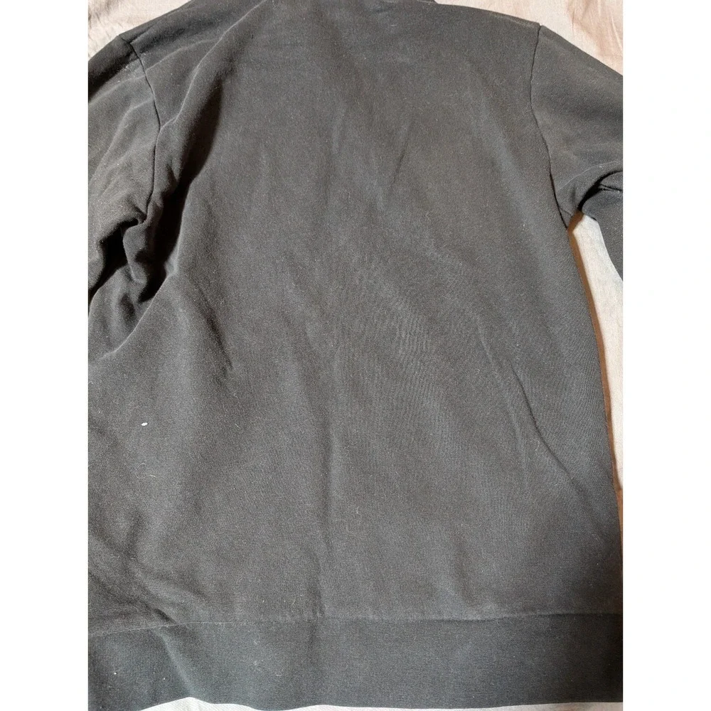 Reebok‎ Boys Hoodie 2XL Youth 18 Long Sleeve Casual Black Polyester Pullover